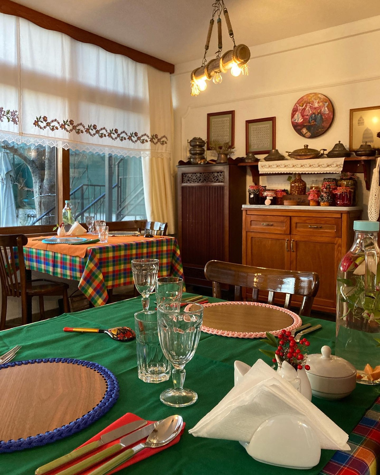 Parantez Motel kahvaltı salonu